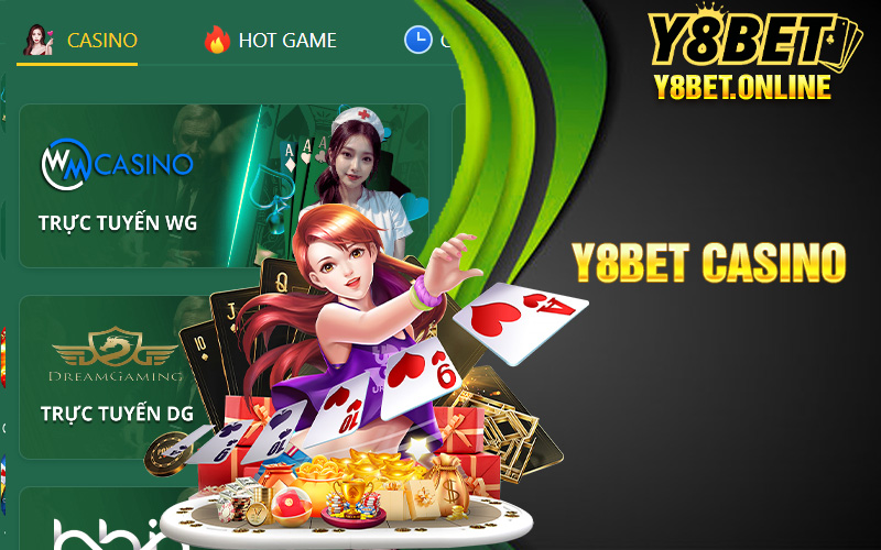 Trò chơi casino trực tuyến tại y8bet siêu hấp dẫn